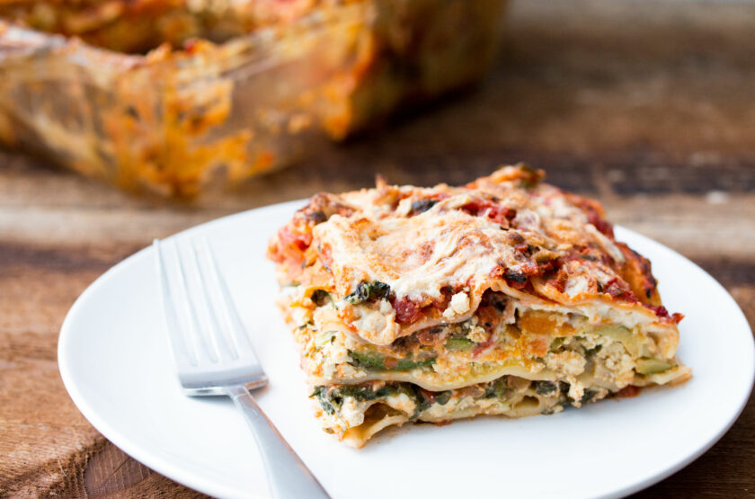 the perfect vegan lasagna_ hot for food