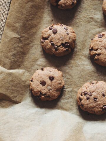 chocolate chip almond cookies_hot for food