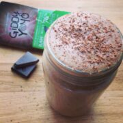 mint almond mocha dream smoothie_hot for food