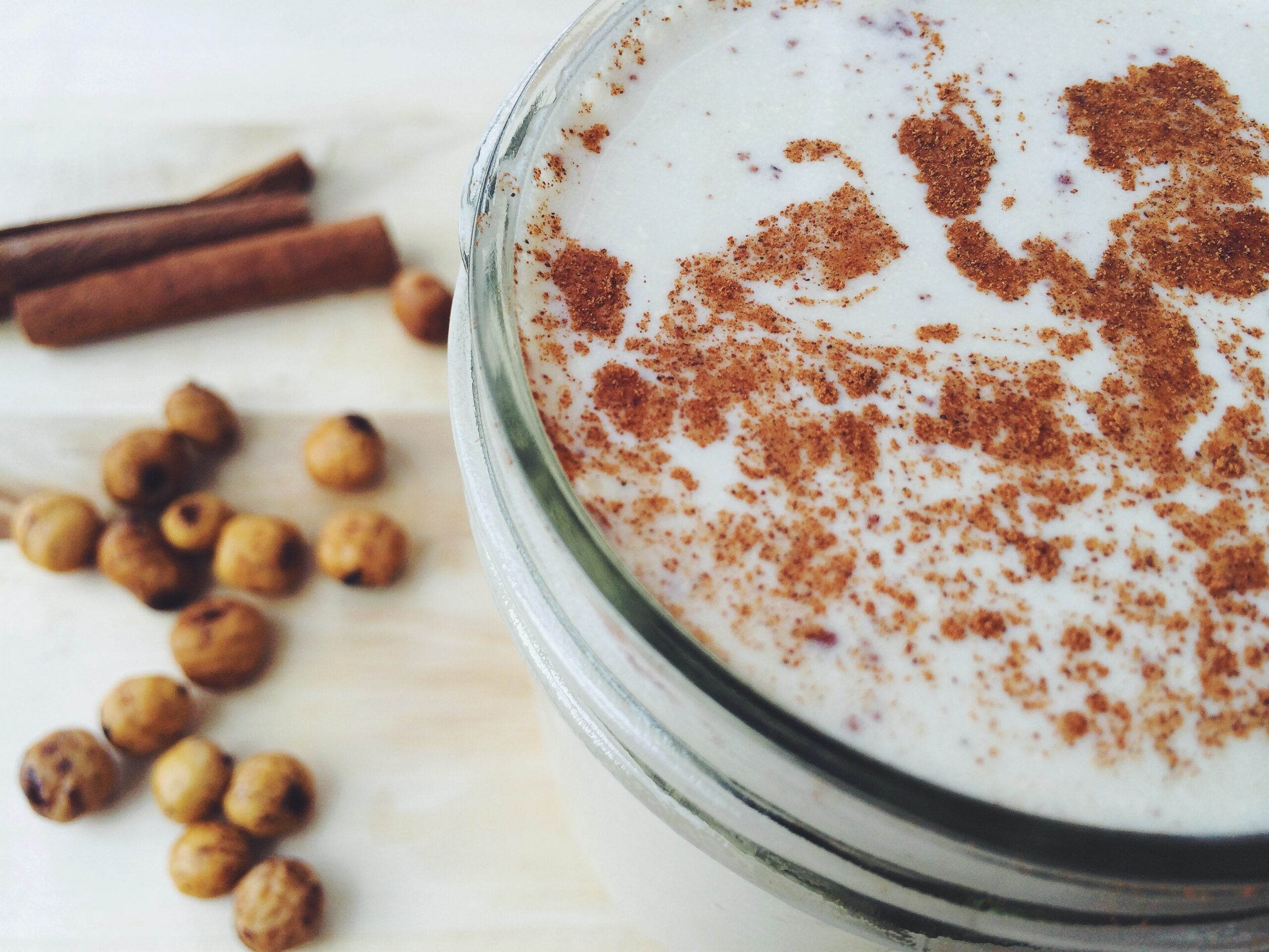 horchata - hot for food