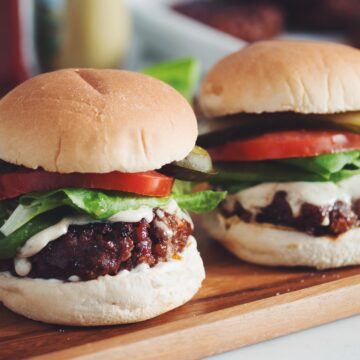 the best damn vegan burger_hot for food