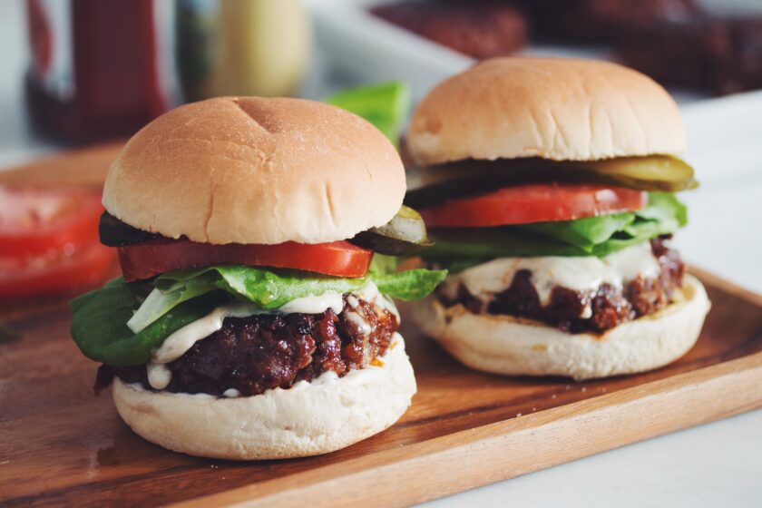 the best damn vegan burger_hot for food