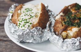 two way baked potato_hot for food