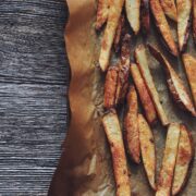 baked french fries_hot for food