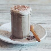 vegan mocha frappuccino smoothie_hot for food
