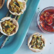 mushroom asparagus quiche_hot for food