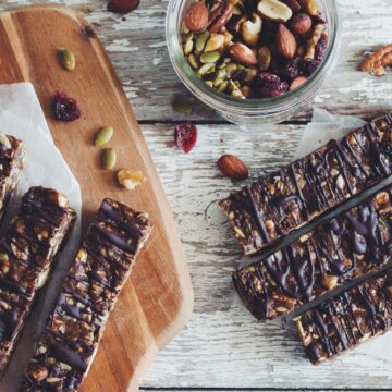 no bake fruit and nut granola bars_hot for food