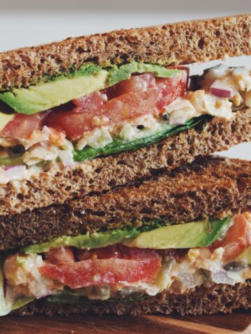 chickpea tuna sandwich_hot for food