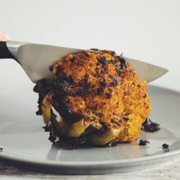 whole roasted cauliflower_hot for food