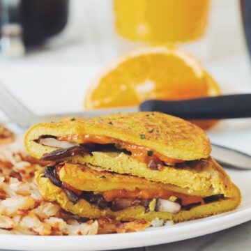 vegan omelette_hot for food