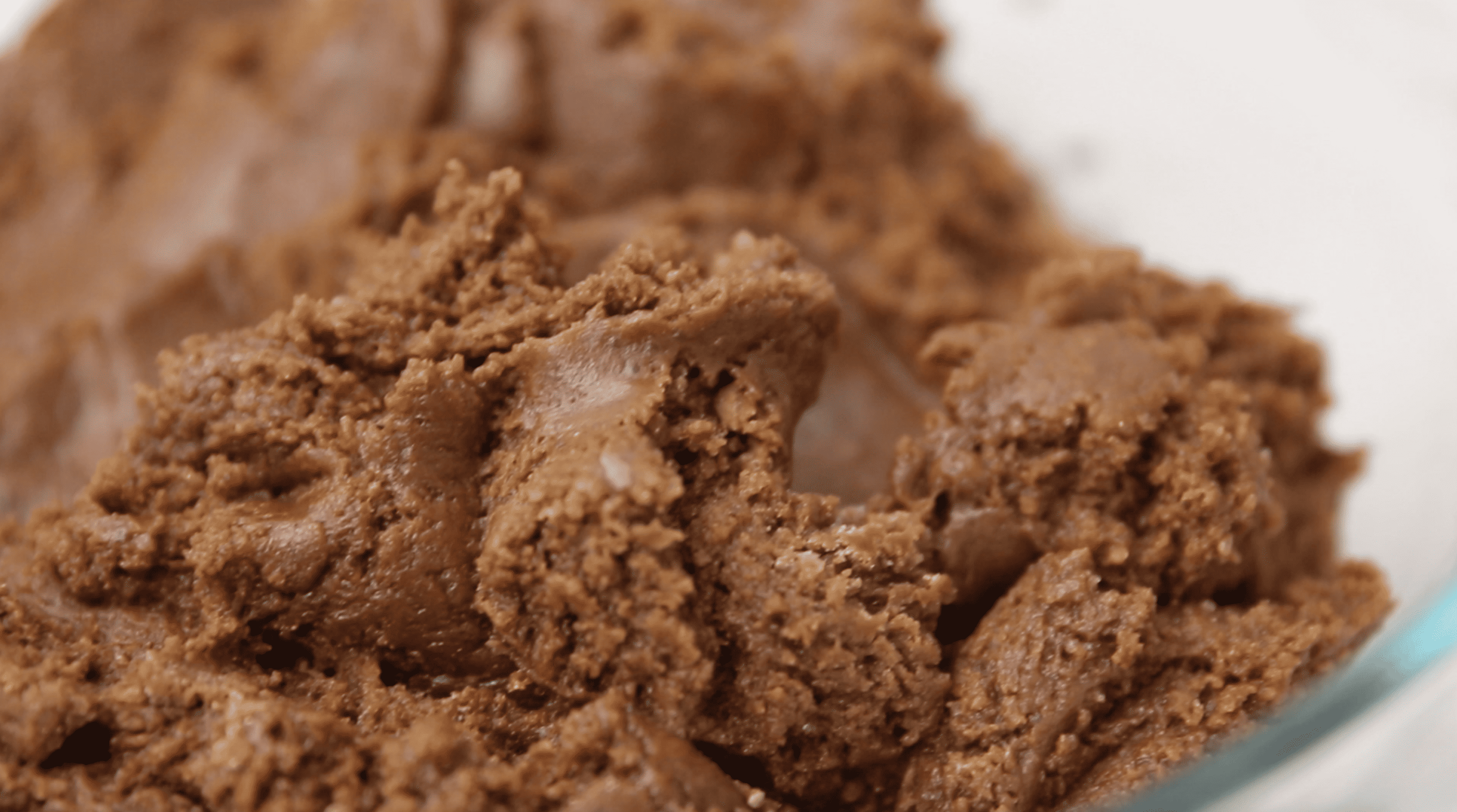 close up of raw gingerbread cookie dough