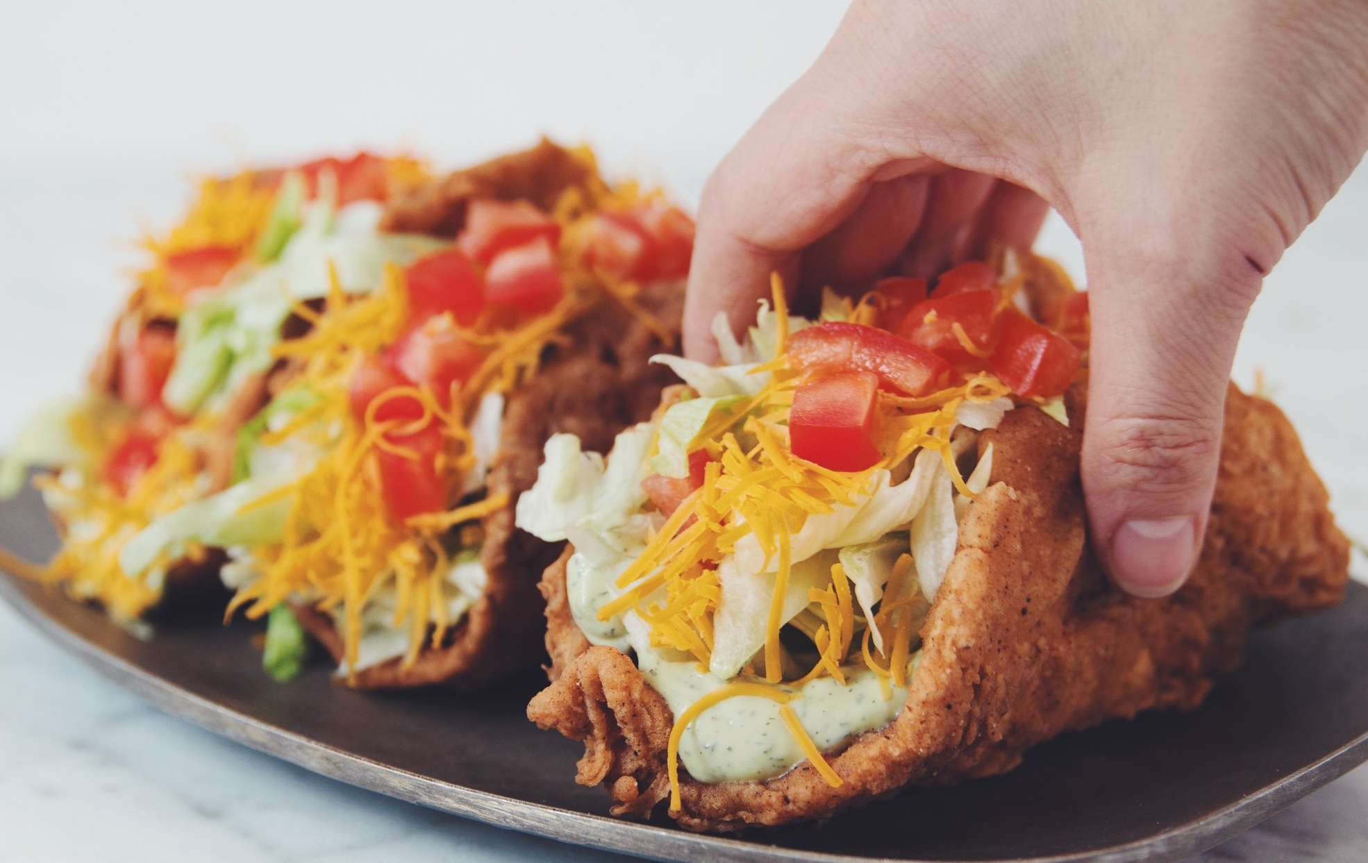 The Vegan Naked Chicken Chalupa (Taco Bell Copy Cat)