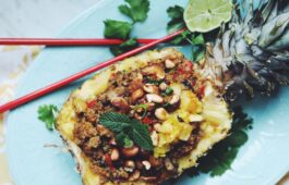 pineapple fried quinoa_hot for food