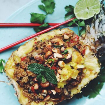 pineapple fried quinoa_hot for food