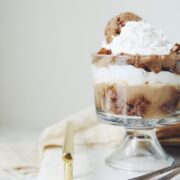 vegan gingerbread trifle_hot for food