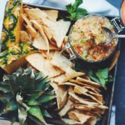 fresh pineapple salsa_hot for food