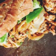 vegan buffalo chicken melts_hot for food