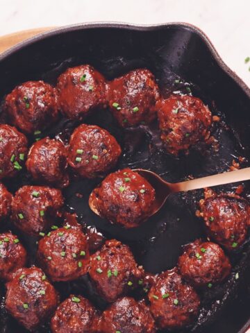 vegan sweet sour meatballs_hot for food