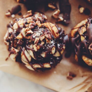 vegan salted caramel dark chocolate danishes_hot for food