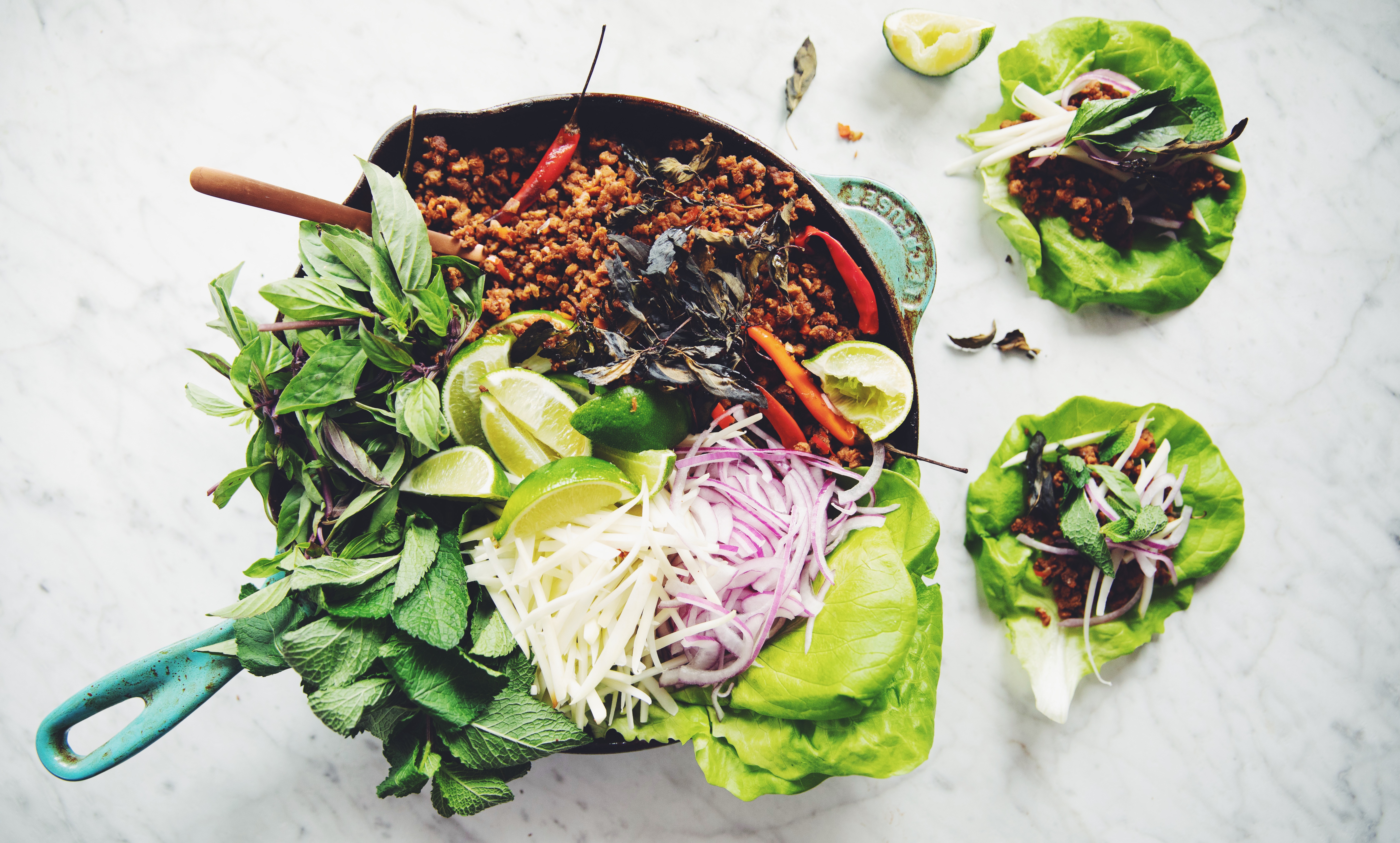 vegan thai lettuce wraps_hot for food