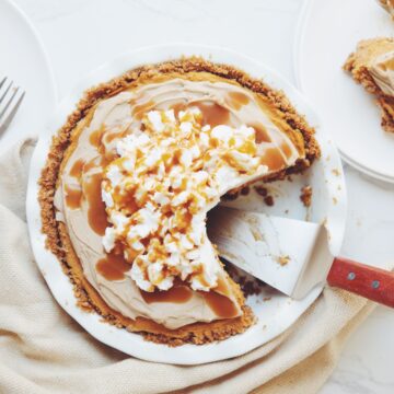 pumpkin spice latte pie