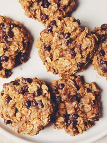 easy oatmeal chocolate chip cookies_hot for food
