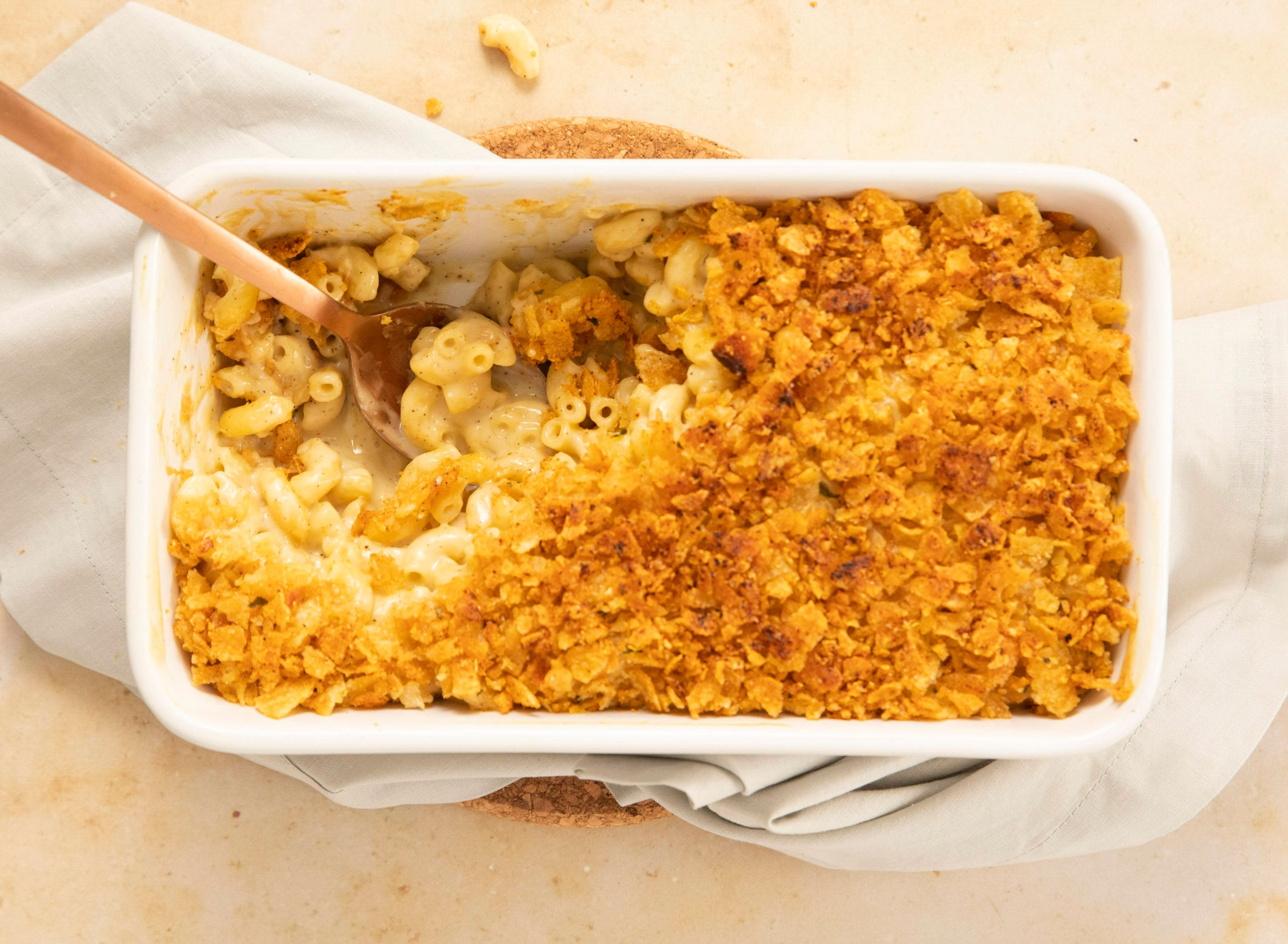 vegan smoked gouda mac and cheese - hot for food