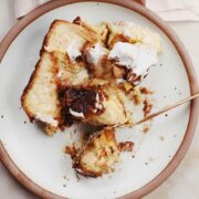 vegan baked french toast