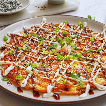 Just Egg okonomiyaki