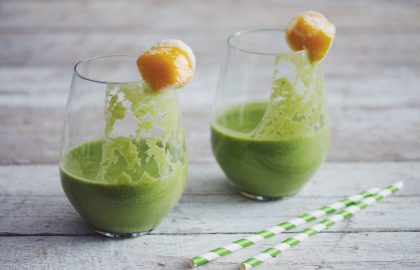 the green mango smoothie_hot for food