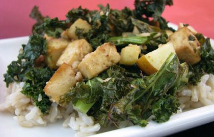 krispy kale tofu_hot for food