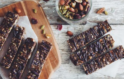 no bake fruit and nut granola bars_hot for food