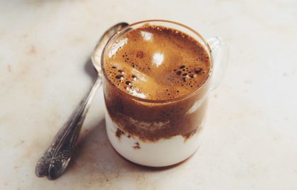 pumpkin spice dalgona coffee_hot for food