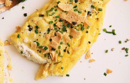 french omelette from The Bear